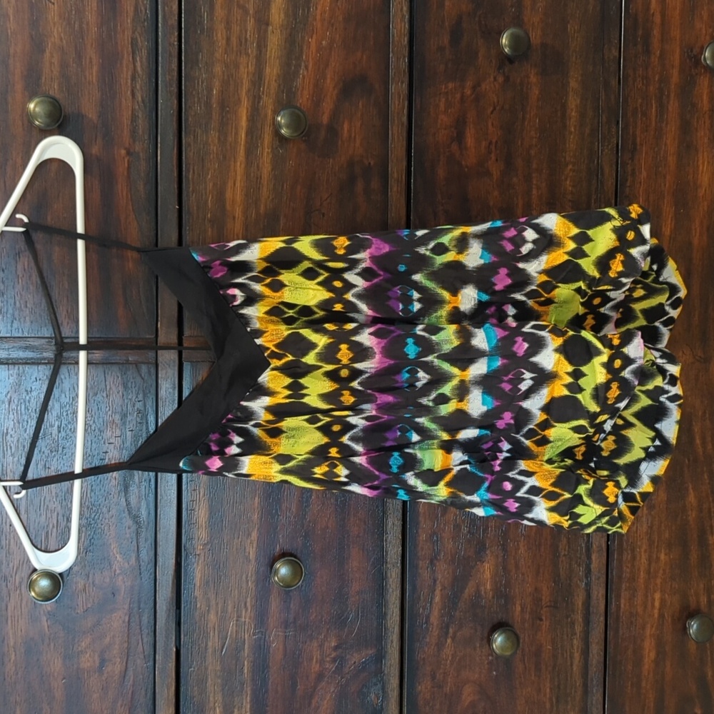 Flowy, Bohemian, T-back Strap Tank - Picture 5 of 5